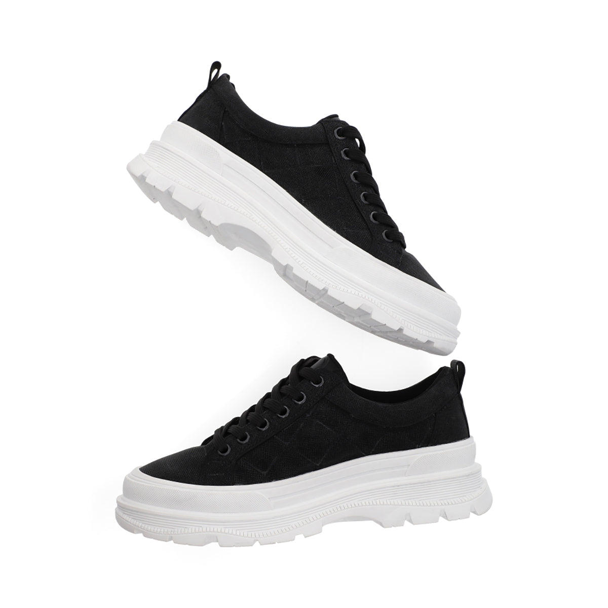 SNEAKER CASUAL DAMA 652001 NEGRO CAPA DE OZONO