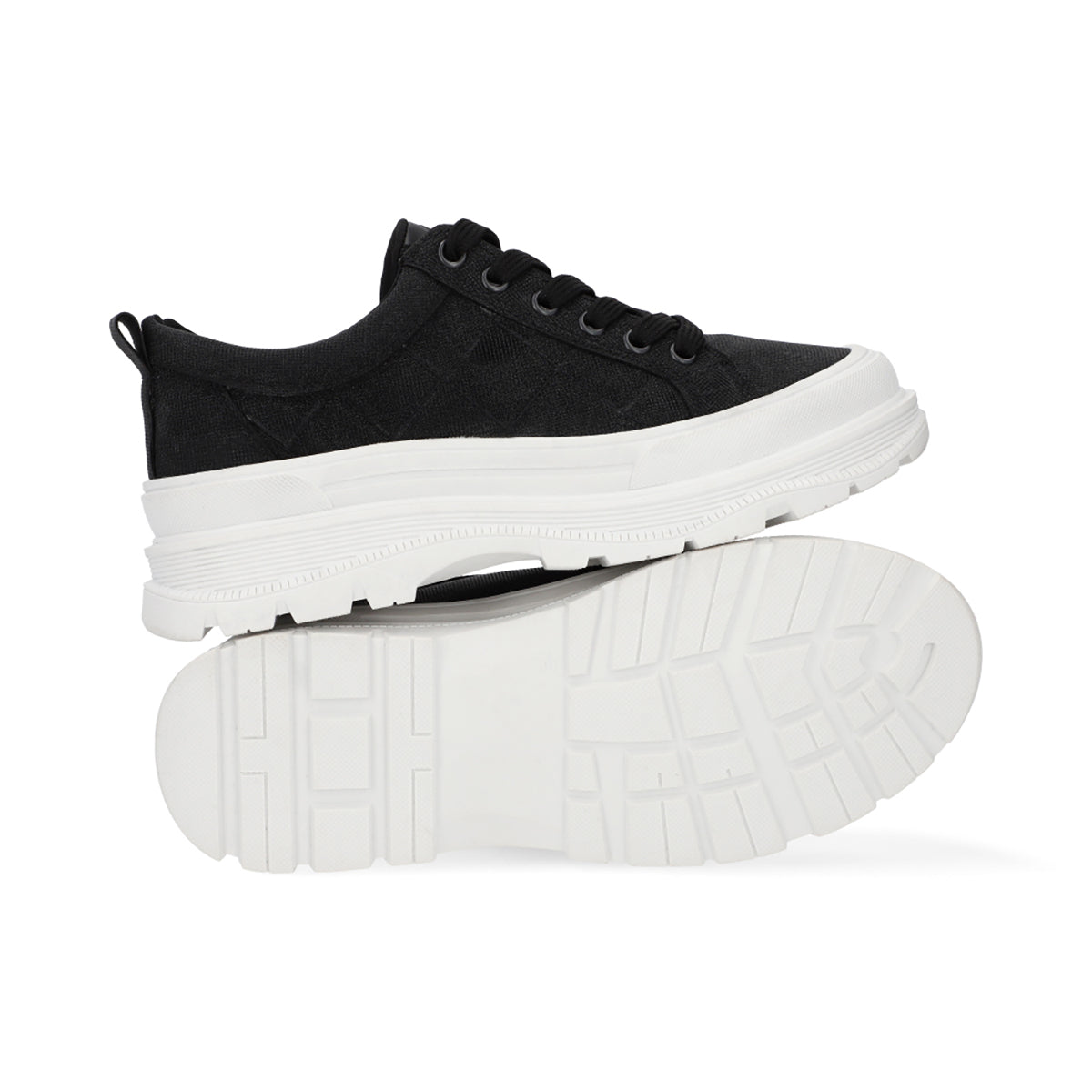SNEAKER CASUAL DAMA 652001 NEGRO CAPA DE OZONO