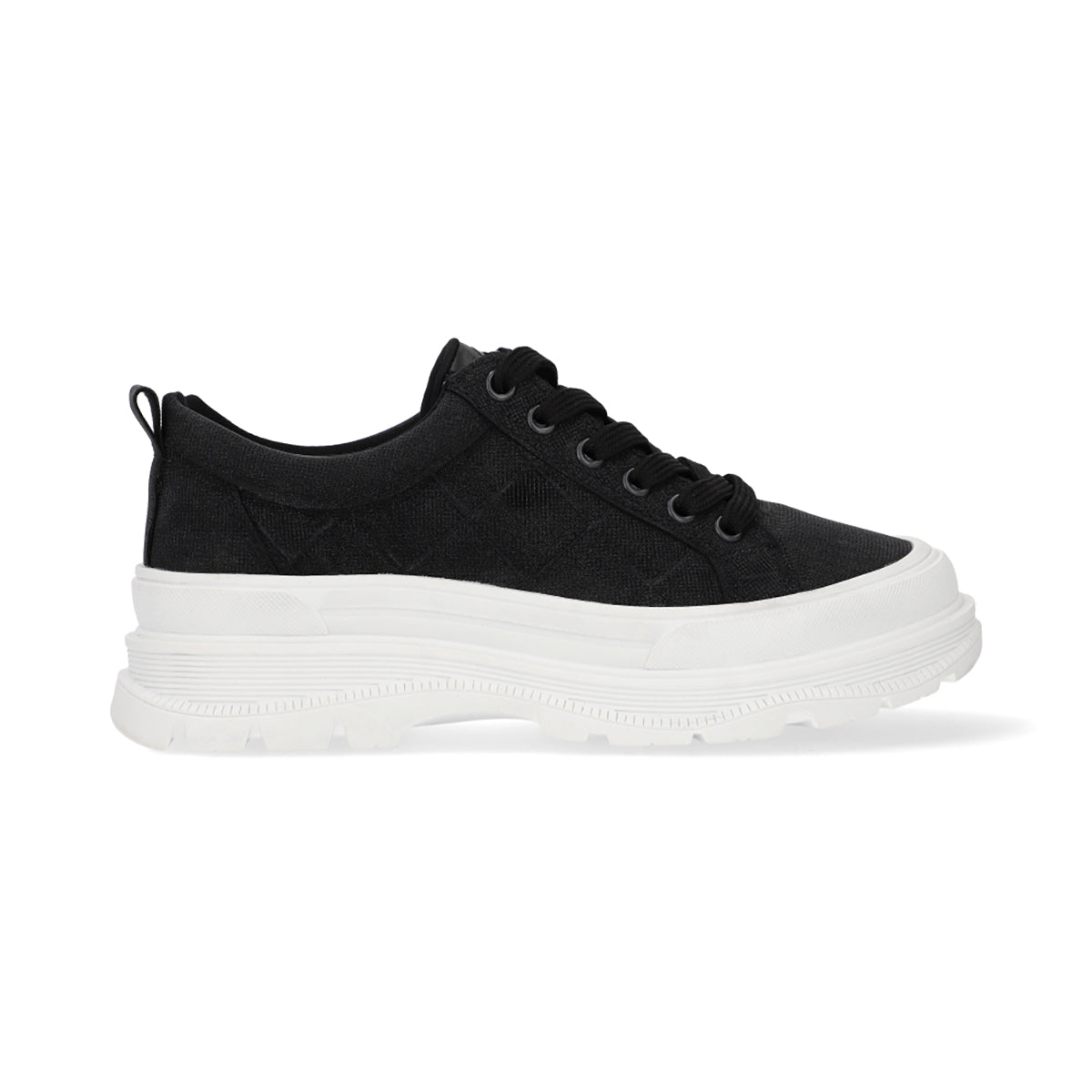 SNEAKER CASUAL DAMA 652001 NEGRO CAPA DE OZONO