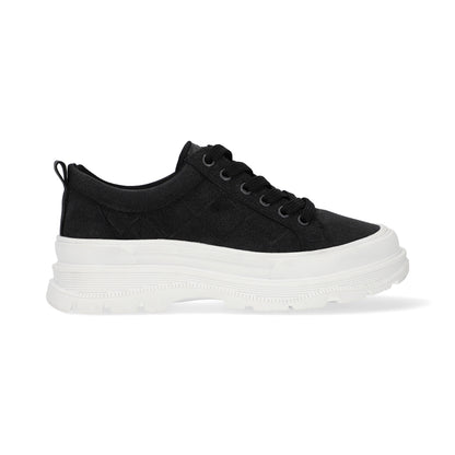 SNEAKER CASUAL DAMA 652001 NEGRO CAPA DE OZONO