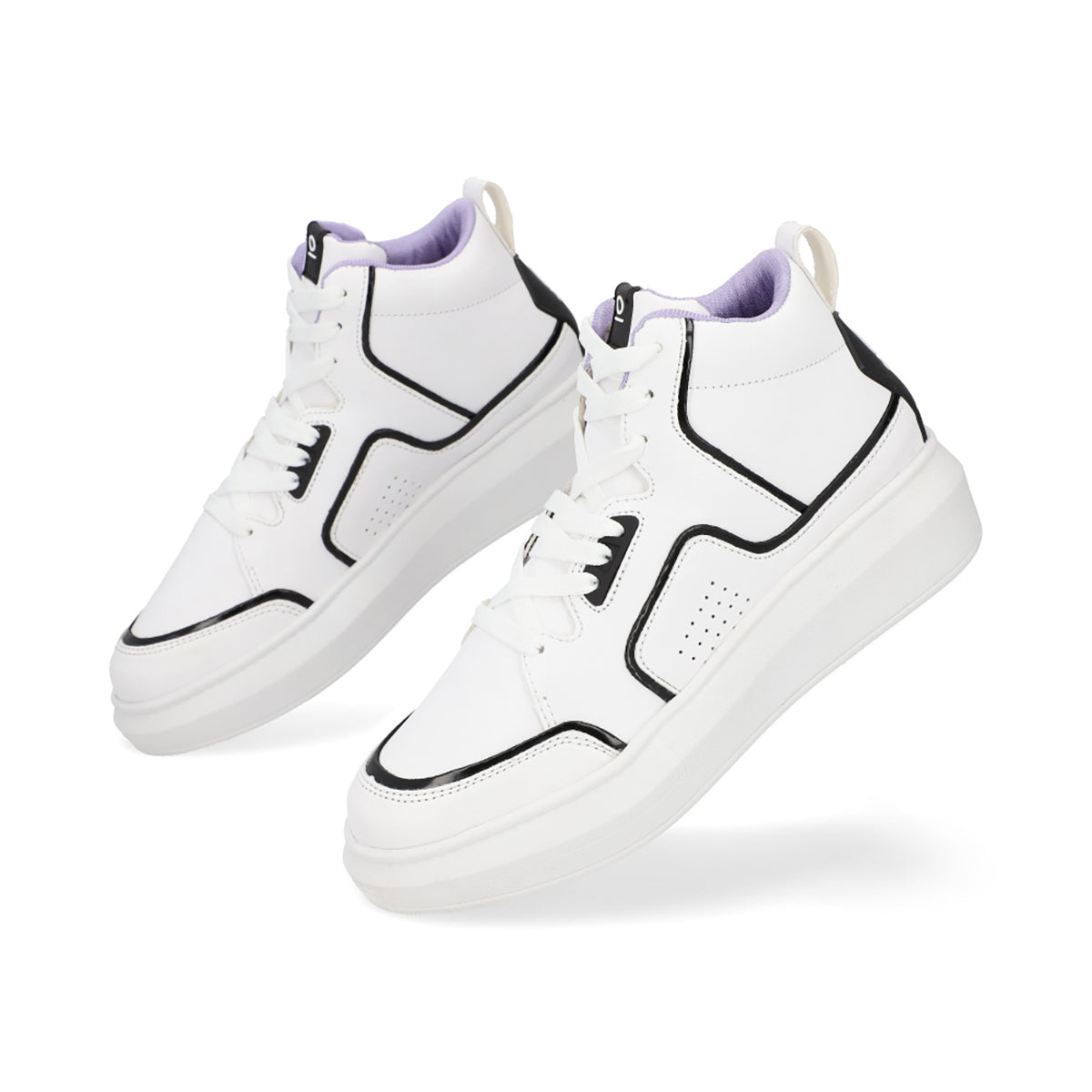 SNEAKER SPORT DAMA 652101 BLANCO/NEGRO CAPA DE OZONO