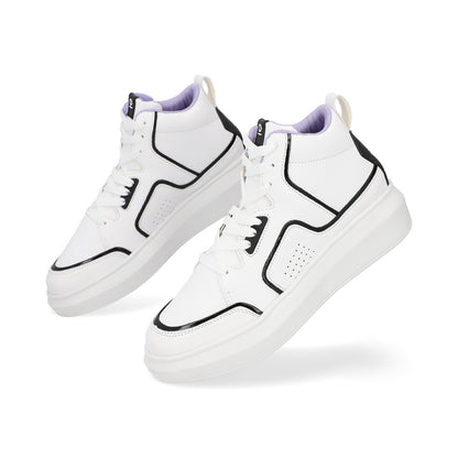SNEAKER SPORT DAMA 652101 BLANCO/NEGRO CAPA DE OZONO