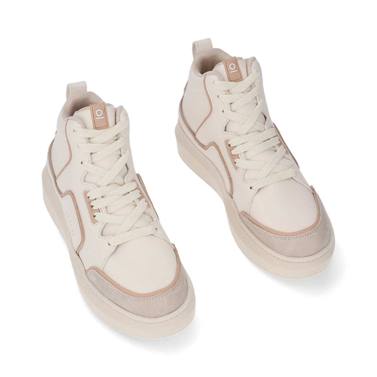 SNEAKER SPORT DAMA 652101 LATTE CAPA DE OZONO