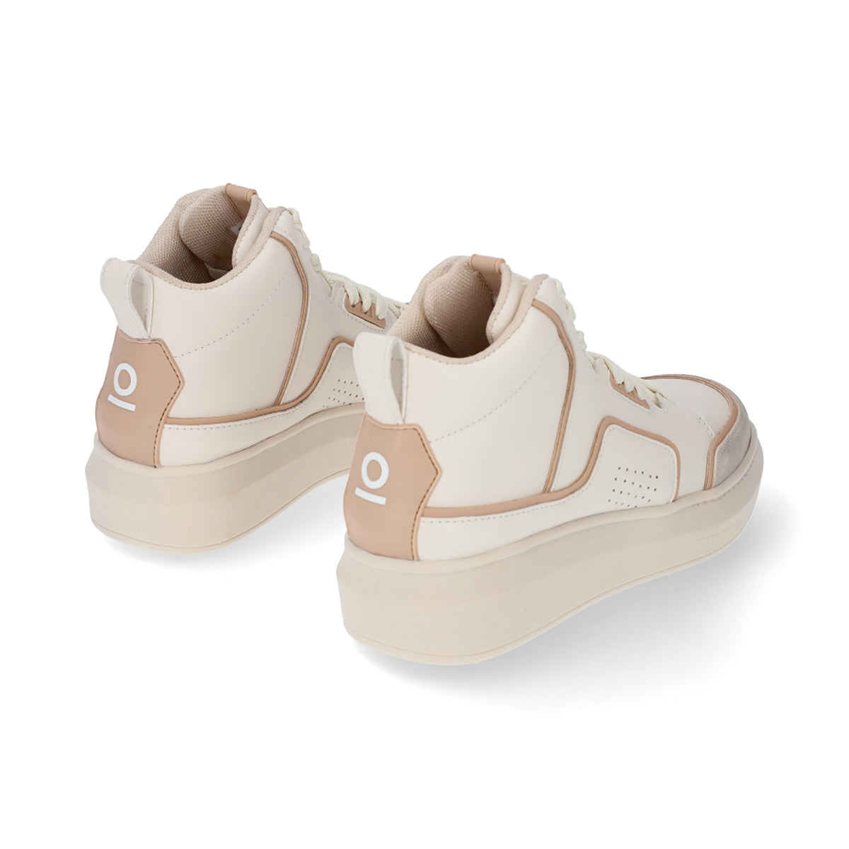 SNEAKER SPORT DAMA 652101 LATTE CAPA DE OZONO