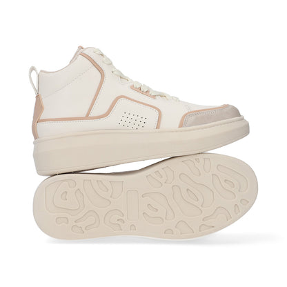 SNEAKER SPORT DAMA 652101 LATTE CAPA DE OZONO