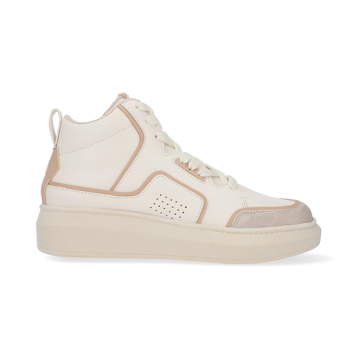 SNEAKER SPORT DAMA 652101 LATTE CAPA DE OZONO