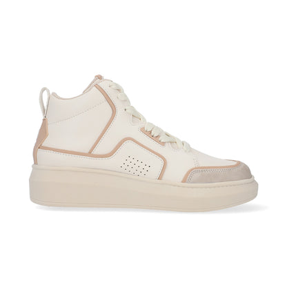 SNEAKER SPORT DAMA 652101 LATTE CAPA DE OZONO
