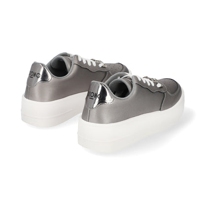 SNEAKER SPORT DAMA 652301 PLATA CAPA DE OZONO
