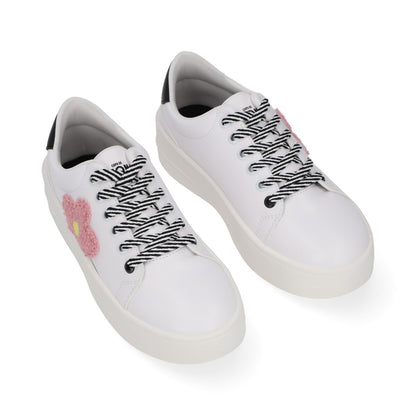 SNEAKER SPORT DAMA 652302 BLANCO/ROSA CAPA DE OZONO