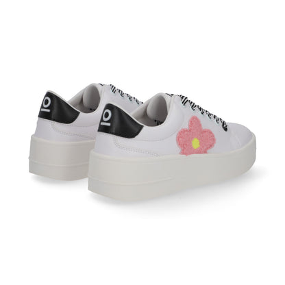 SNEAKER SPORT DAMA 652302 BLANCO/ROSA CAPA DE OZONO