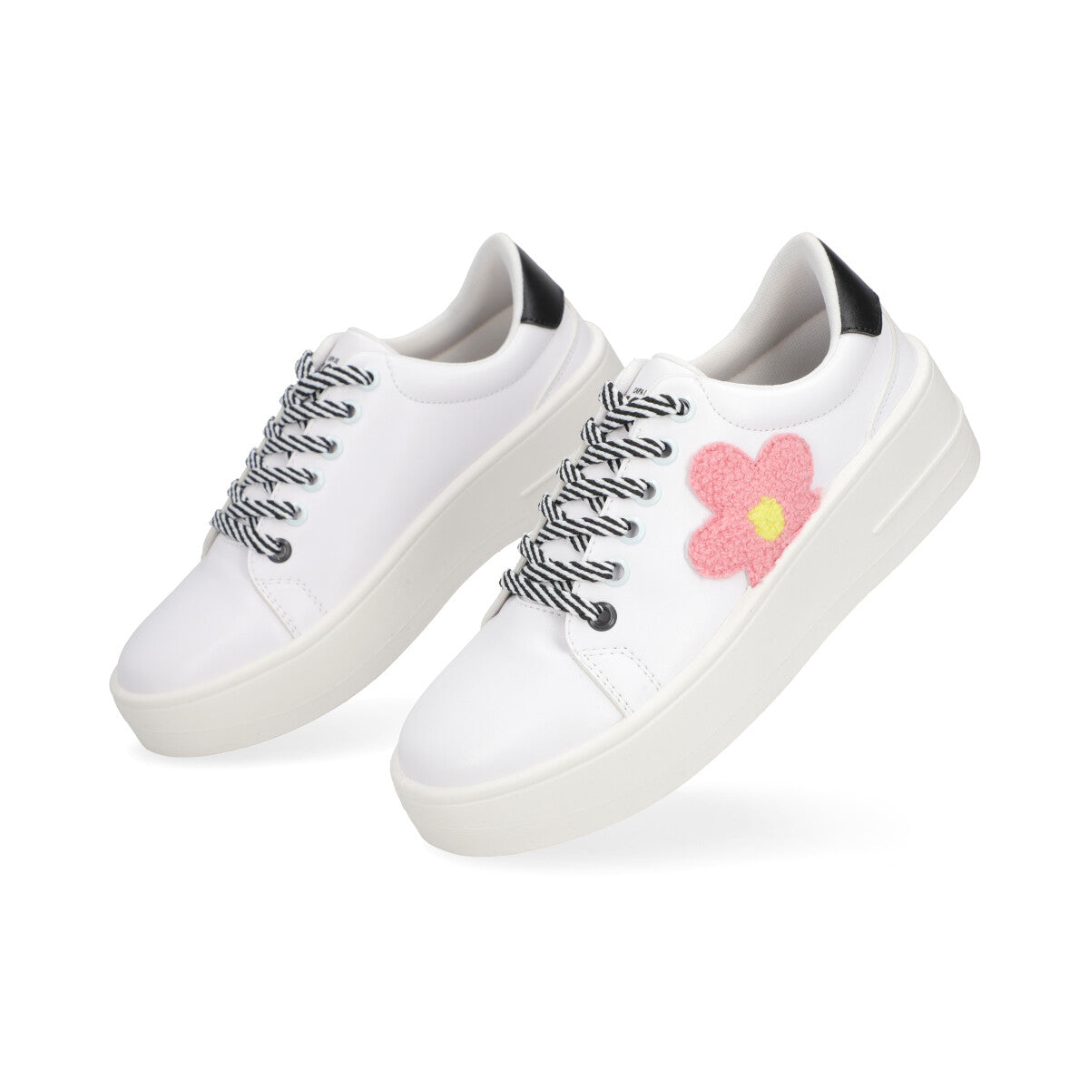 SNEAKER SPORT DAMA 652302 BLANCO/ROSA CAPA DE OZONO