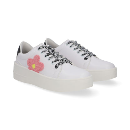 SNEAKER SPORT DAMA 652302 BLANCO/ROSA CAPA DE OZONO