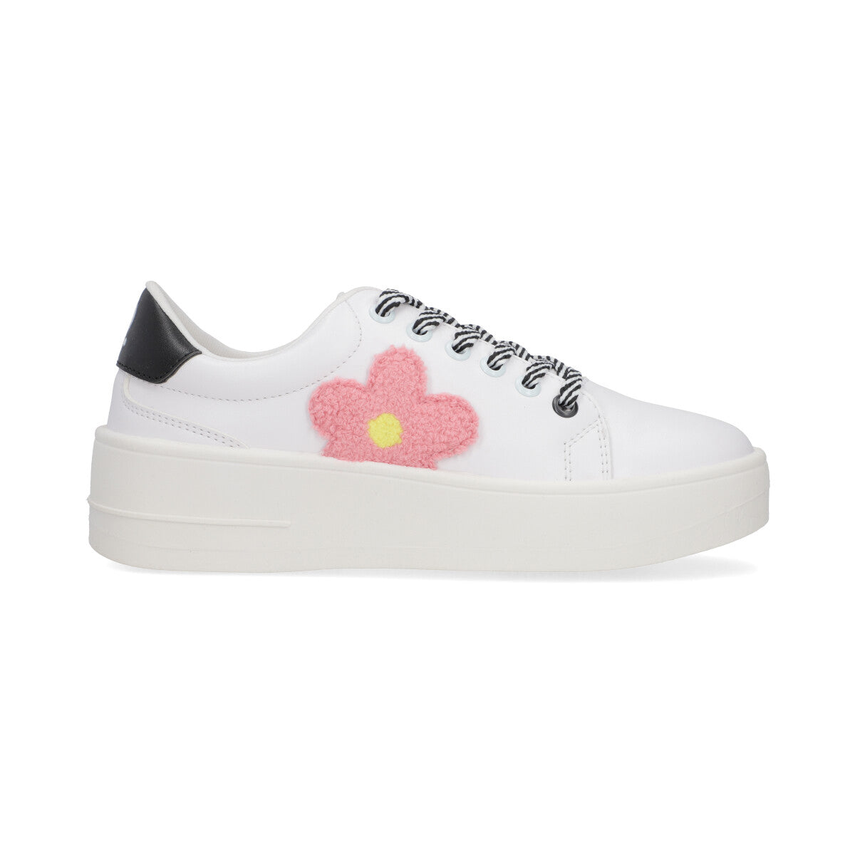 SNEAKER SPORT DAMA 652302 BLANCO/ROSA CAPA DE OZONO