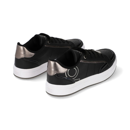 SNEAKER SPORT DAMA 652401 NEGRO CAPA DE OZONO