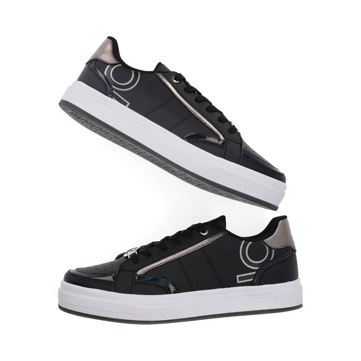 SNEAKER SPORT DAMA 652401 NEGRO CAPA DE OZONO