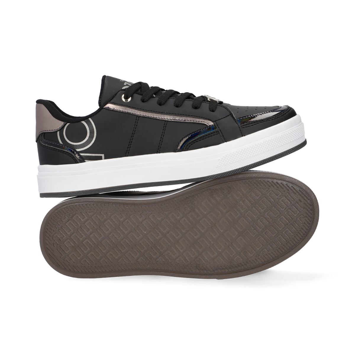 SNEAKER SPORT DAMA 652401 NEGRO CAPA DE OZONO