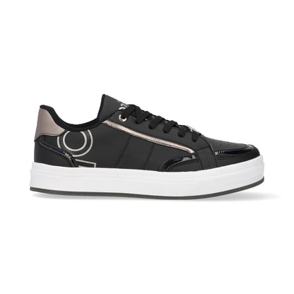 SNEAKER SPORT DAMA 652401 NEGRO CAPA DE OZONO