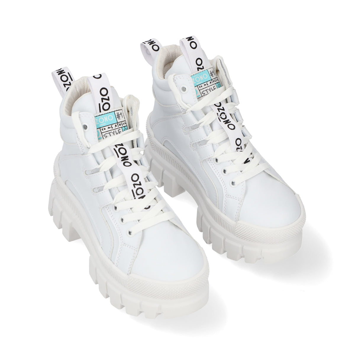 BOTÍN CASUAL DAMA 652601 BLANCO CAPA DE OZONO