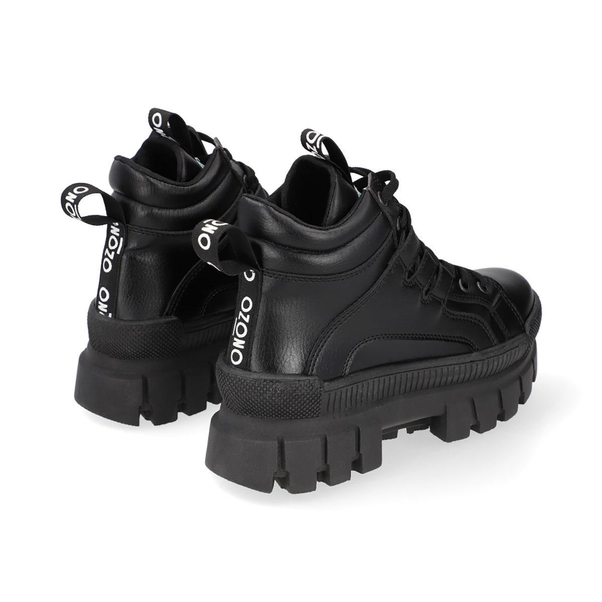 BOTÍN CASUAL DAMA 652601 NEGRO CAPA DE OZONO
