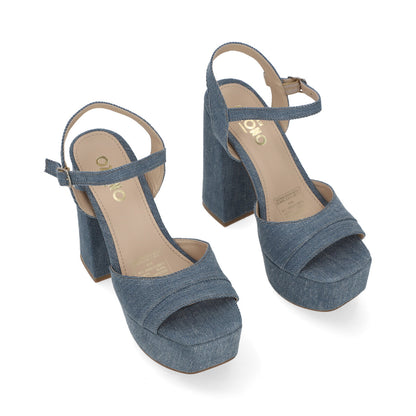 SANDALIA SEMIVESTIR DAMA 652702 AZUL MEZCLILLA CAPA DE OZONO