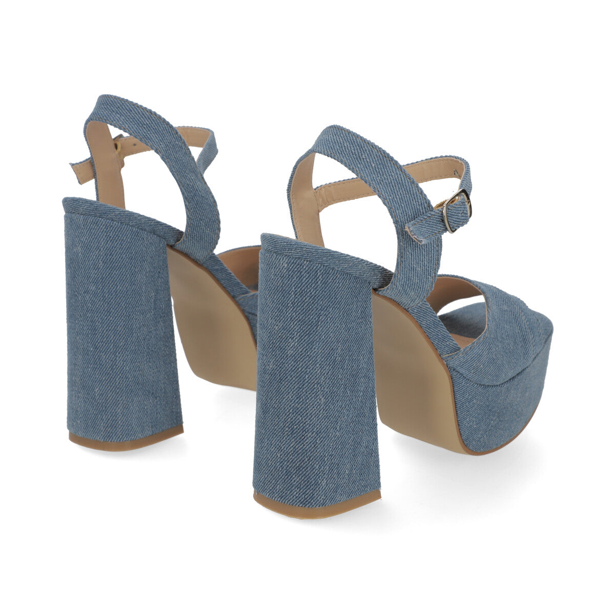 SANDALIA SEMIVESTIR DAMA 652702 AZUL MEZCLILLA CAPA DE OZONO