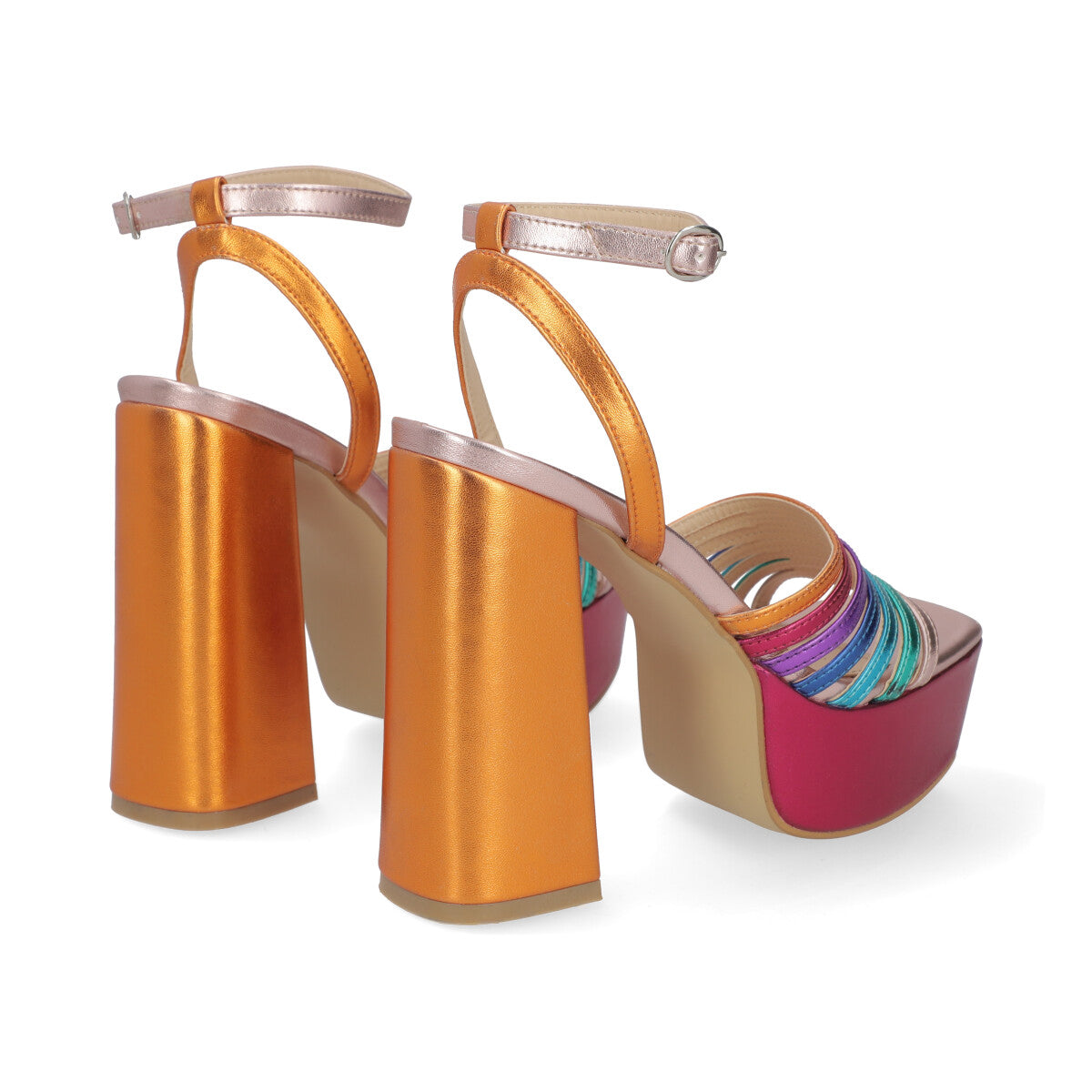 SANDALIA SEMIVESTIR DAMA 652703 MULTICOLOR CAPA DE OZONO