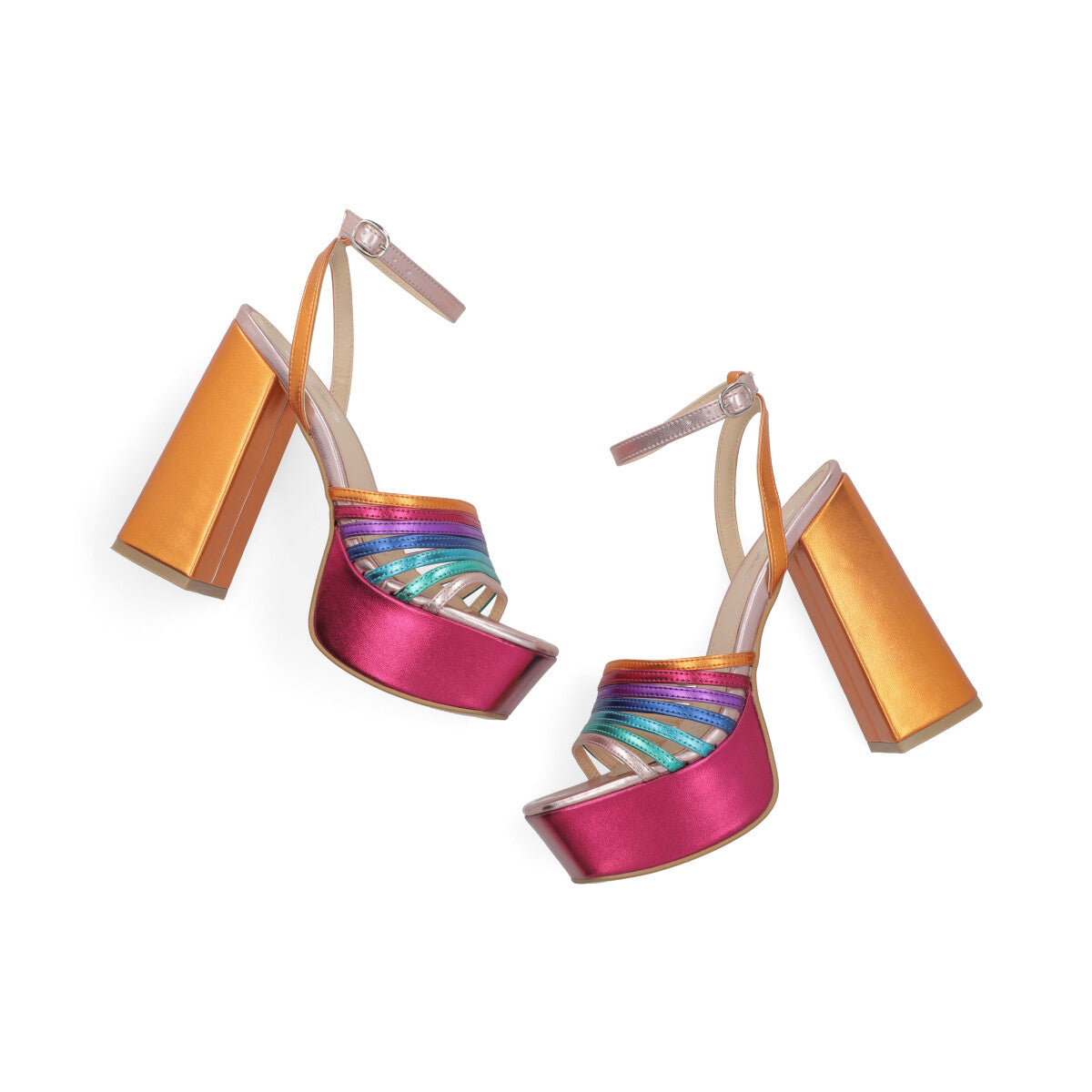 SANDALIA SEMIVESTIR DAMA 652703 MULTICOLOR CAPA DE OZONO