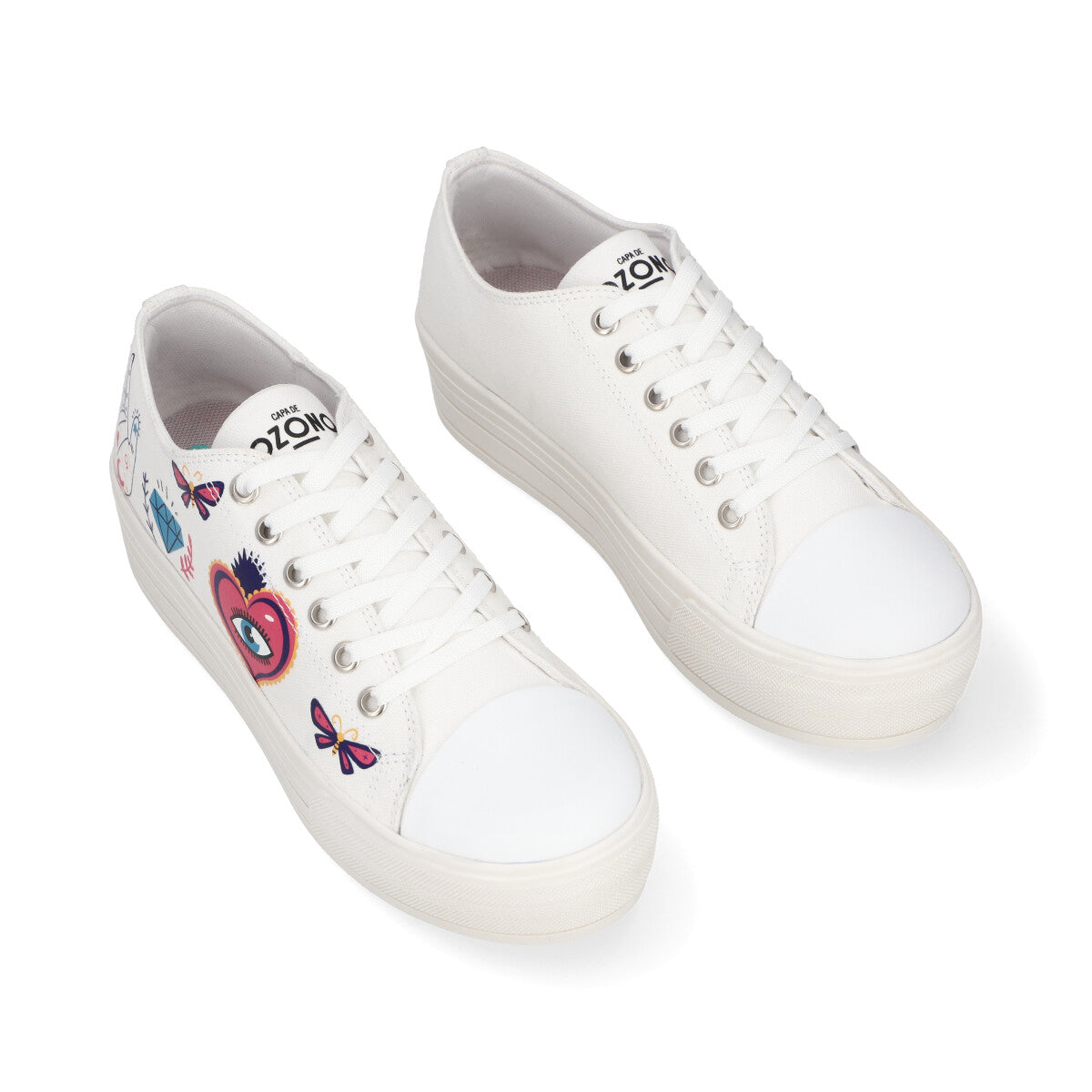 SNEAKER SPORT DAMA 652901 BLANCO CAPA DE OZONO