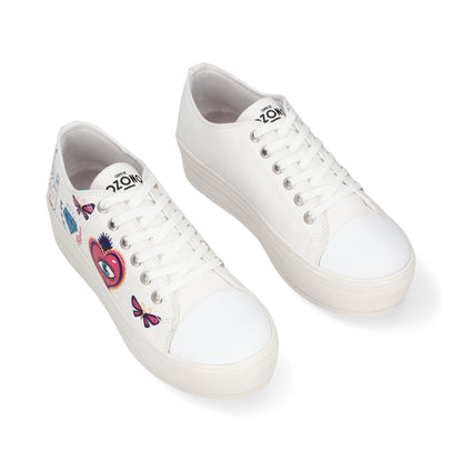 SNEAKER SPORT DAMA 652901 BLANCO CAPA DE OZONO
