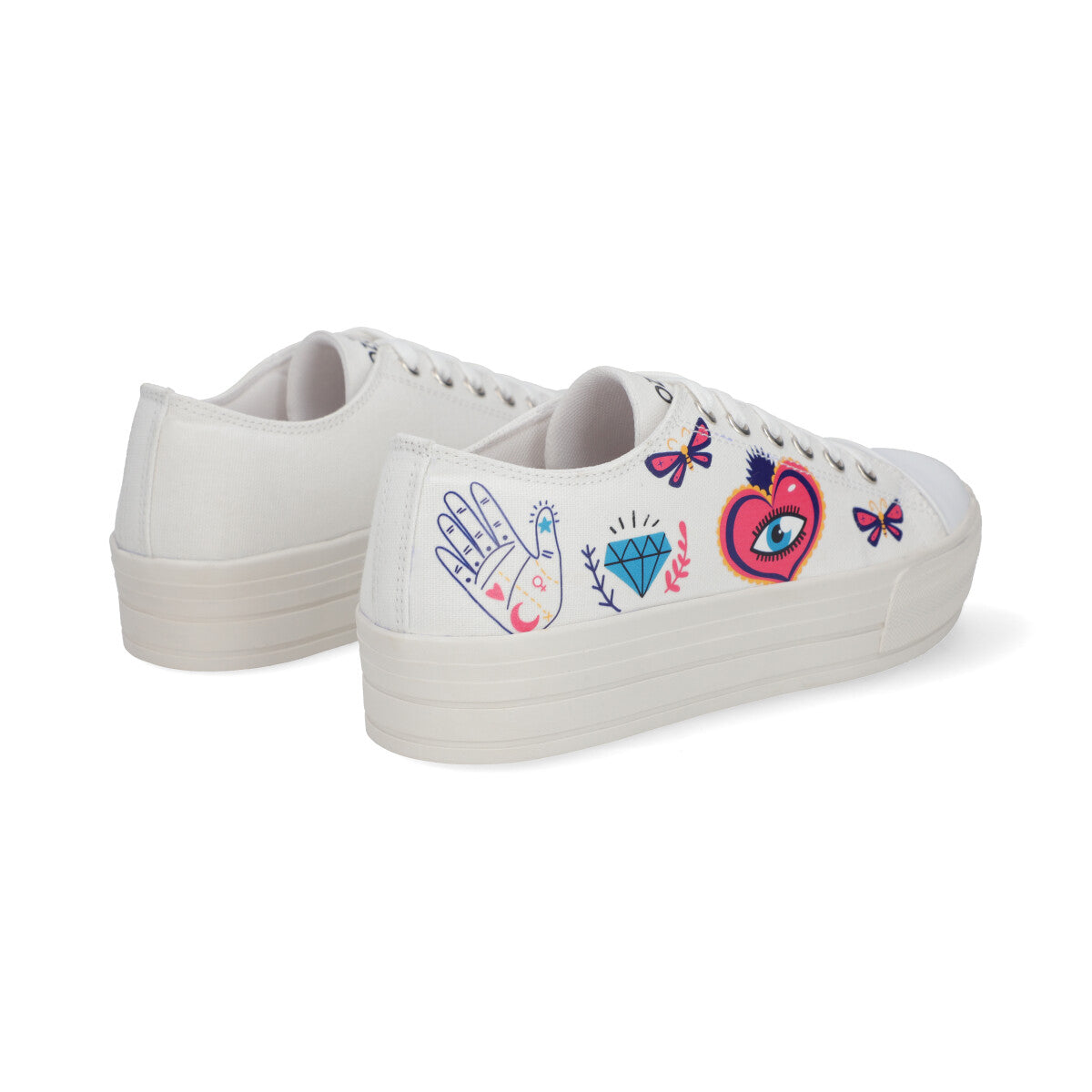 SNEAKER SPORT DAMA 652901 BLANCO CAPA DE OZONO