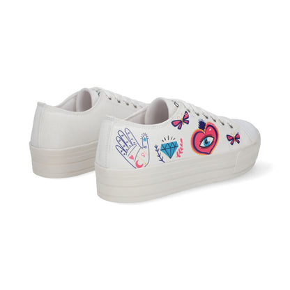 SNEAKER SPORT DAMA 652901 BLANCO CAPA DE OZONO