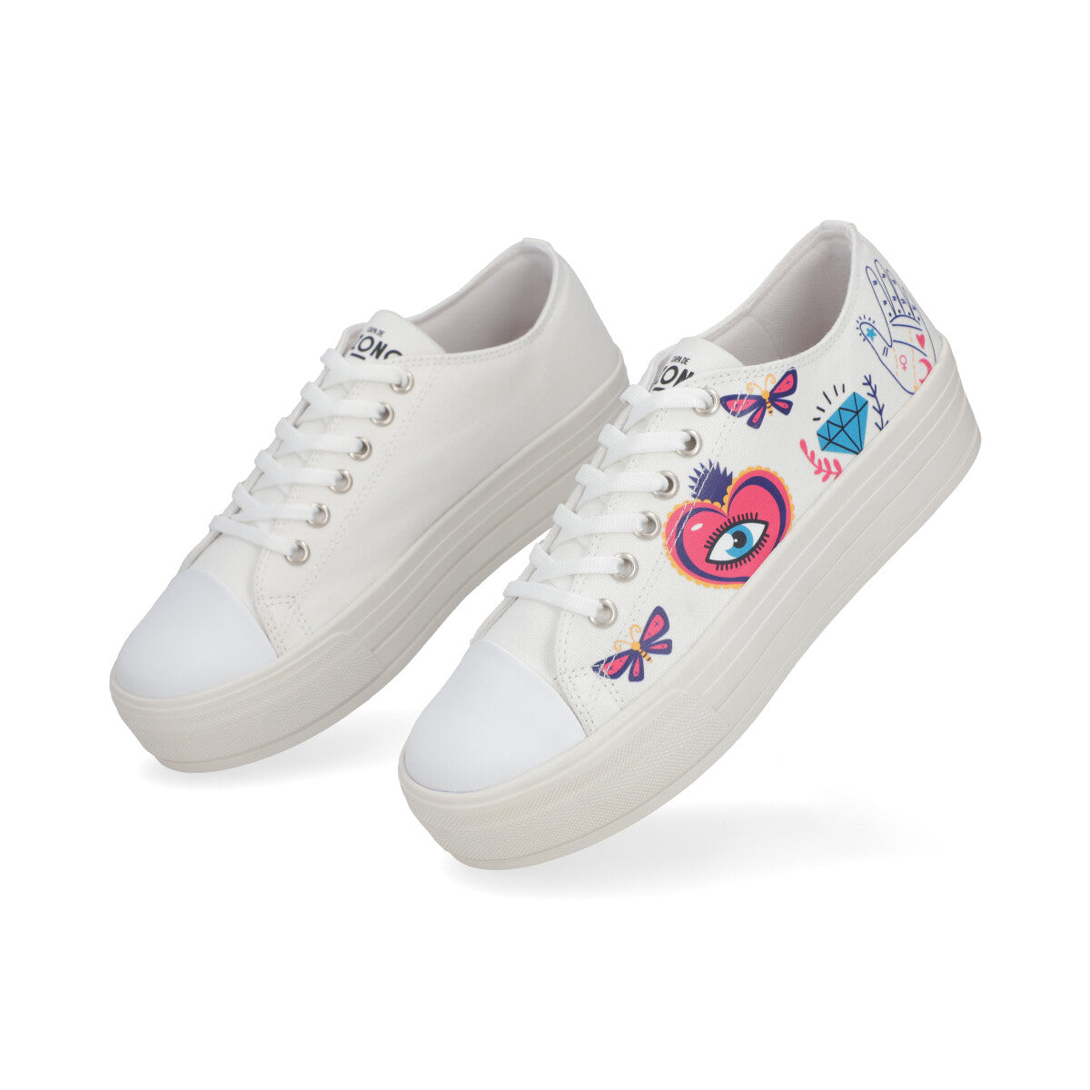 SNEAKER SPORT DAMA 652901 BLANCO CAPA DE OZONO