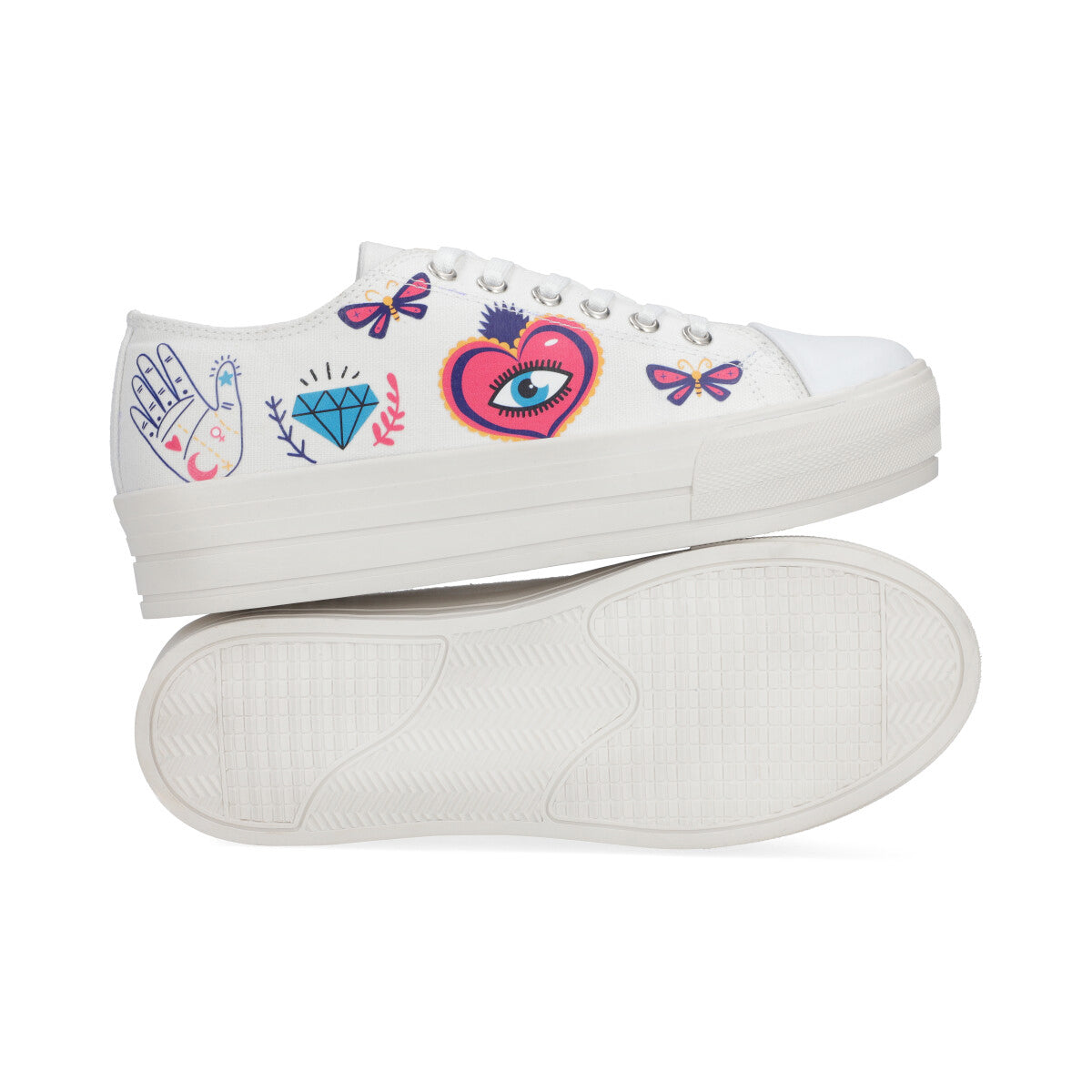 SNEAKER SPORT DAMA 652901 BLANCO CAPA DE OZONO