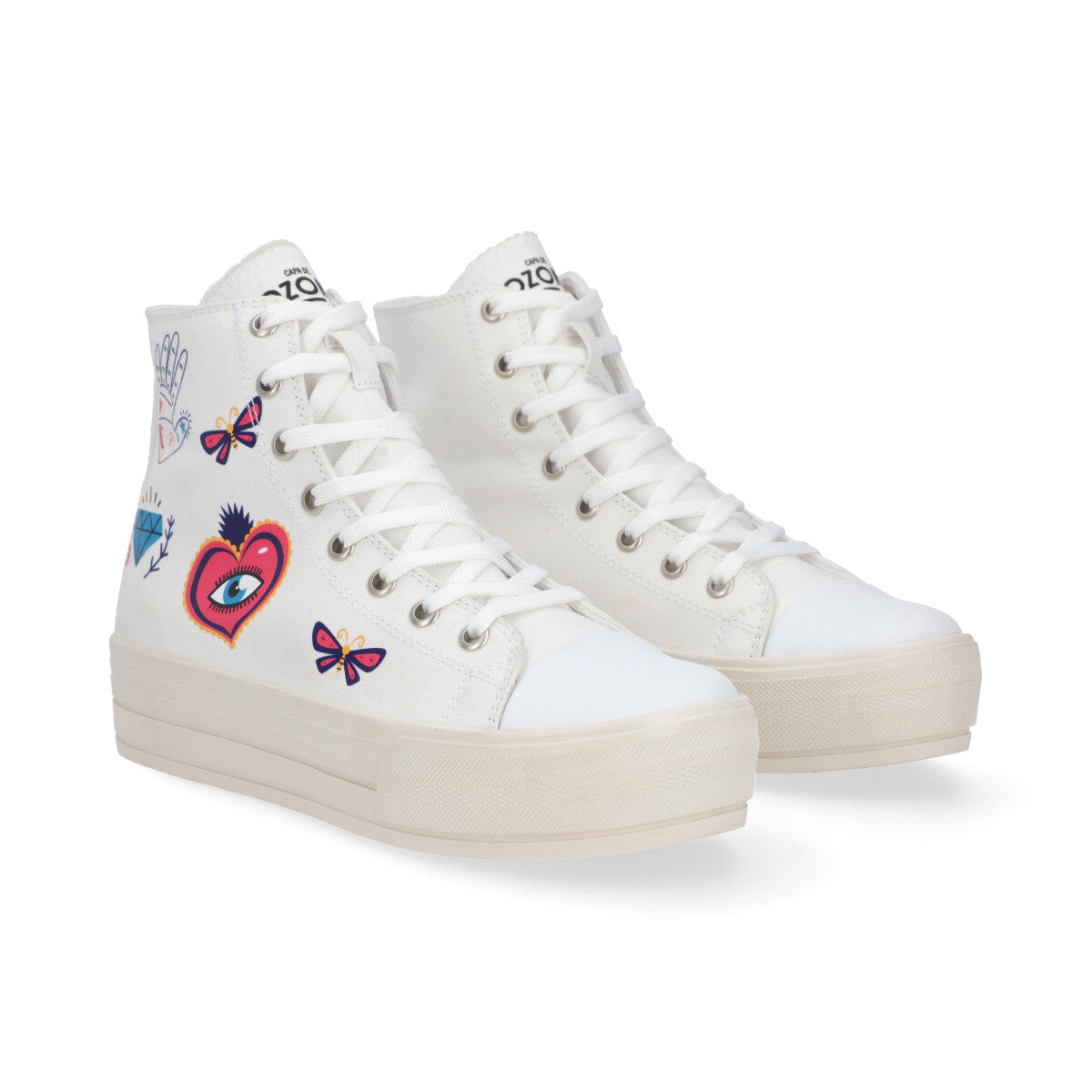 SNEAKER SPORT DAMA 652902 BLANCO CAPA DE OZONO