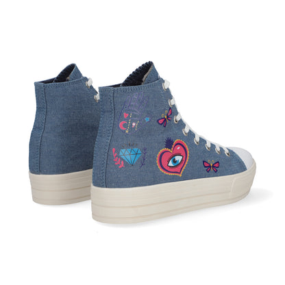 SNEAKER SPORT DAMA 652902 MEZCLILLA CAPA DE OZONO