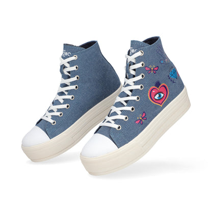 SNEAKER SPORT DAMA 652902 MEZCLILLA CAPA DE OZONO