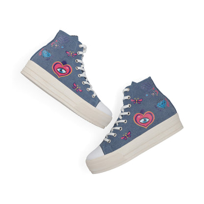 SNEAKER SPORT DAMA 652902 MEZCLILLA CAPA DE OZONO