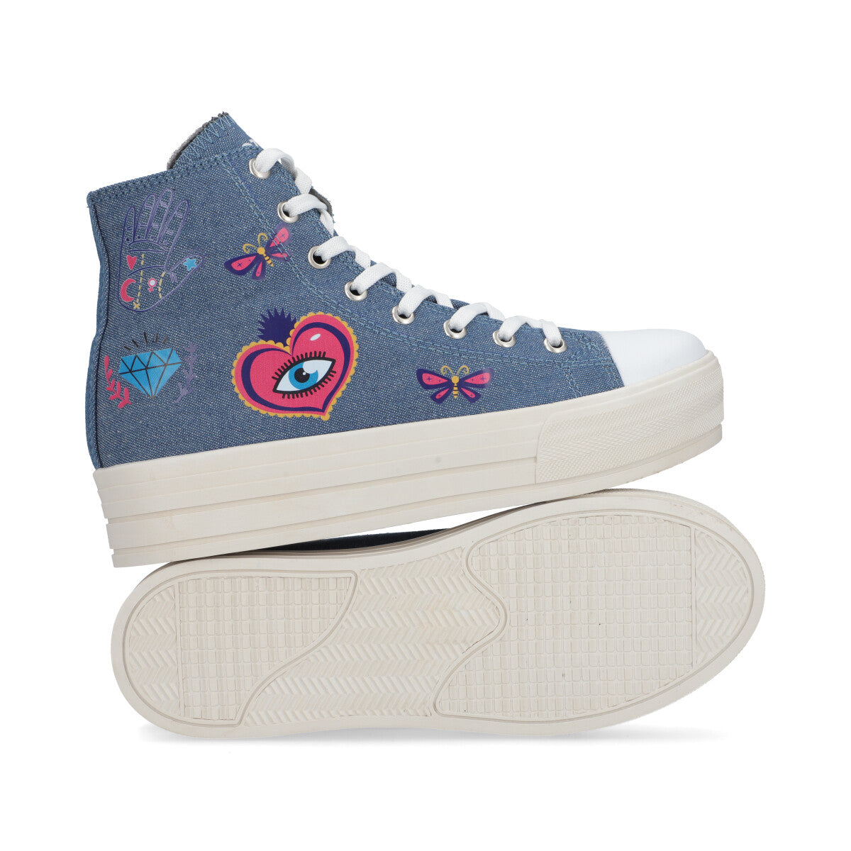 SNEAKER SPORT DAMA 652902 MEZCLILLA CAPA DE OZONO