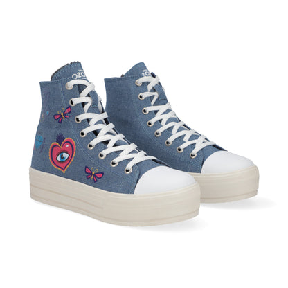 SNEAKER SPORT DAMA 652902 MEZCLILLA CAPA DE OZONO