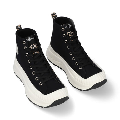 SNEAKER SPORT DAMA 653102 NEGRO CAPA DE OZONO