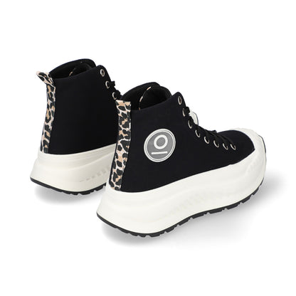 SNEAKER SPORT DAMA 653102 NEGRO CAPA DE OZONO