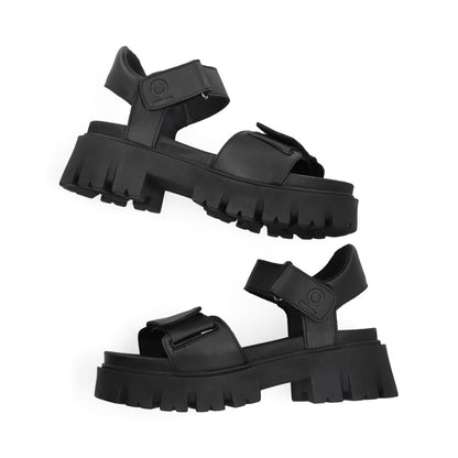SANDALIA CASUAL DAMA 653301 NEGRO CAPA DE OZONO