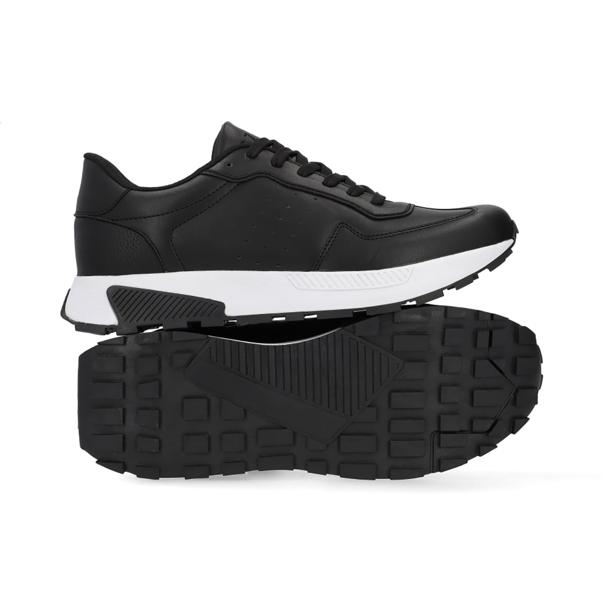 SNEAKER CASUAL CABALLERO 654101 NEGRO CAPA DE OZONO