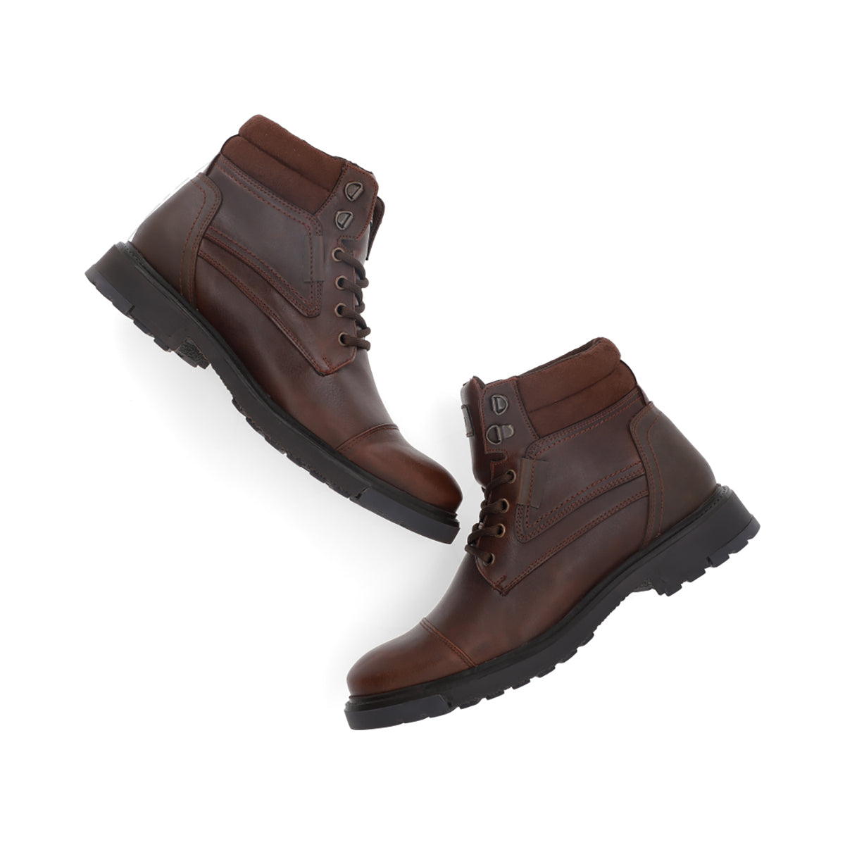 BOTA CASUAL CABALLERO 654301 COGNAC CAPA DE OZONO