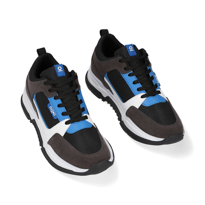 SNEAKER SPORT CABALLERO 654901 NEGRO/GRIS CAPA DE OZONO