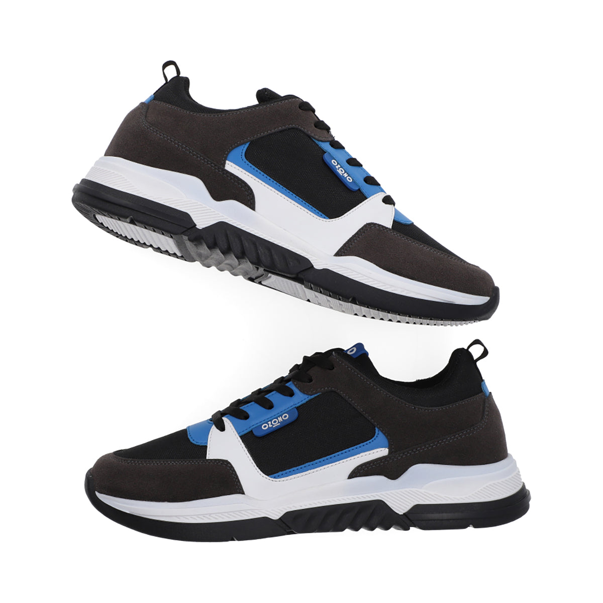 SNEAKER SPORT CABALLERO 654901 NEGRO/GRIS CAPA DE OZONO