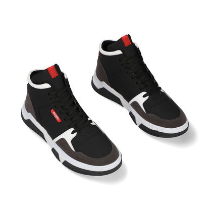 SNEAKER SPORT CABALLERO 655002 NEGRO/GRIS CAPA DE OZONO