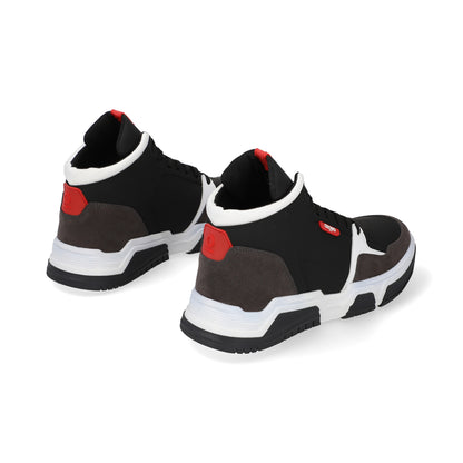 SNEAKER SPORT CABALLERO 655002 NEGRO/GRIS CAPA DE OZONO