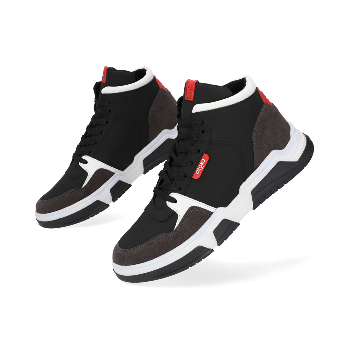 SNEAKER SPORT CABALLERO 655002 NEGRO/GRIS CAPA DE OZONO
