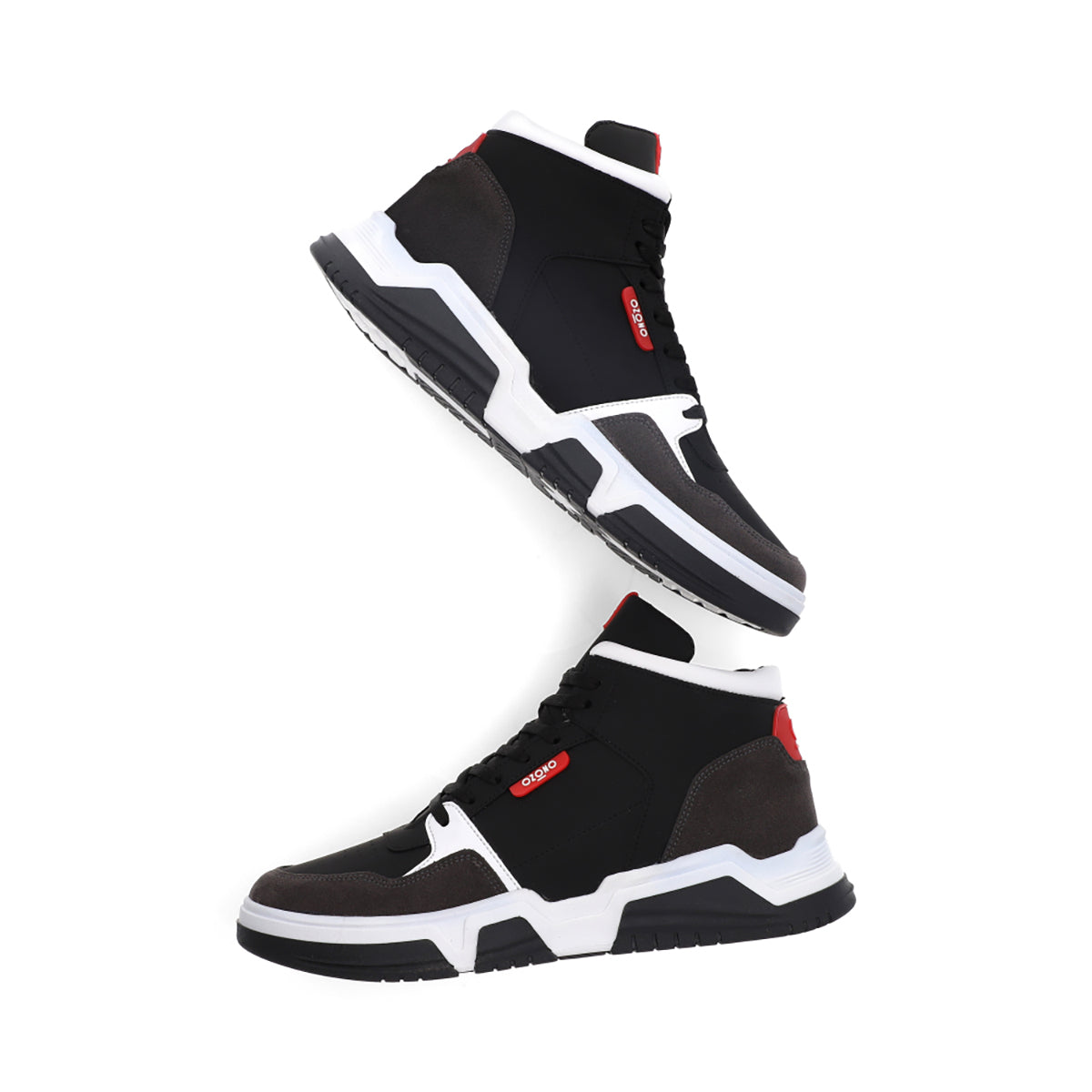 SNEAKER SPORT CABALLERO 655002 NEGRO/GRIS CAPA DE OZONO
